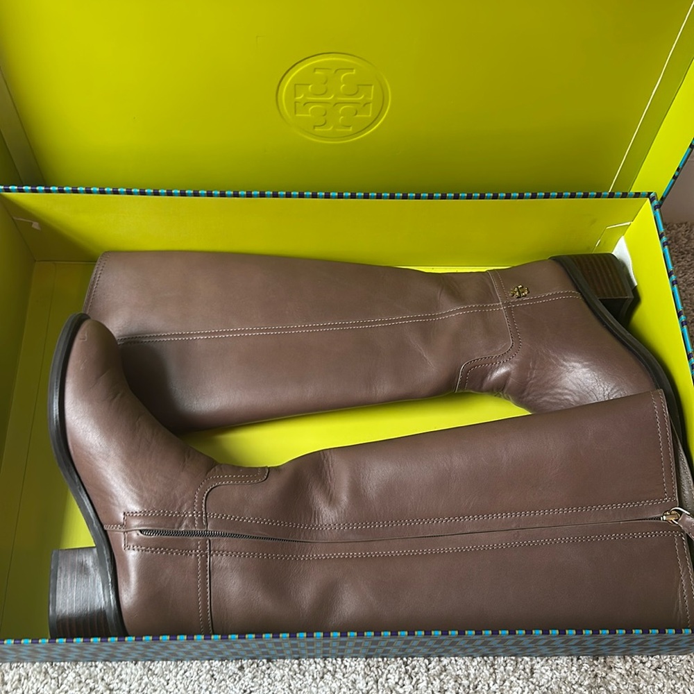 Tory Burch Leather Boots
